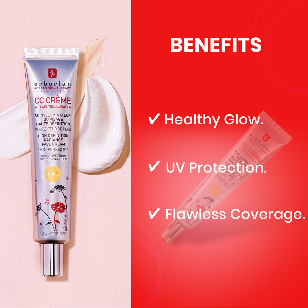 CC CREAM HIGH DEFINITION RADIANCE FACE CREAM SPF 25